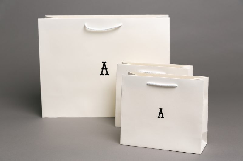 Branded luxury paper bags