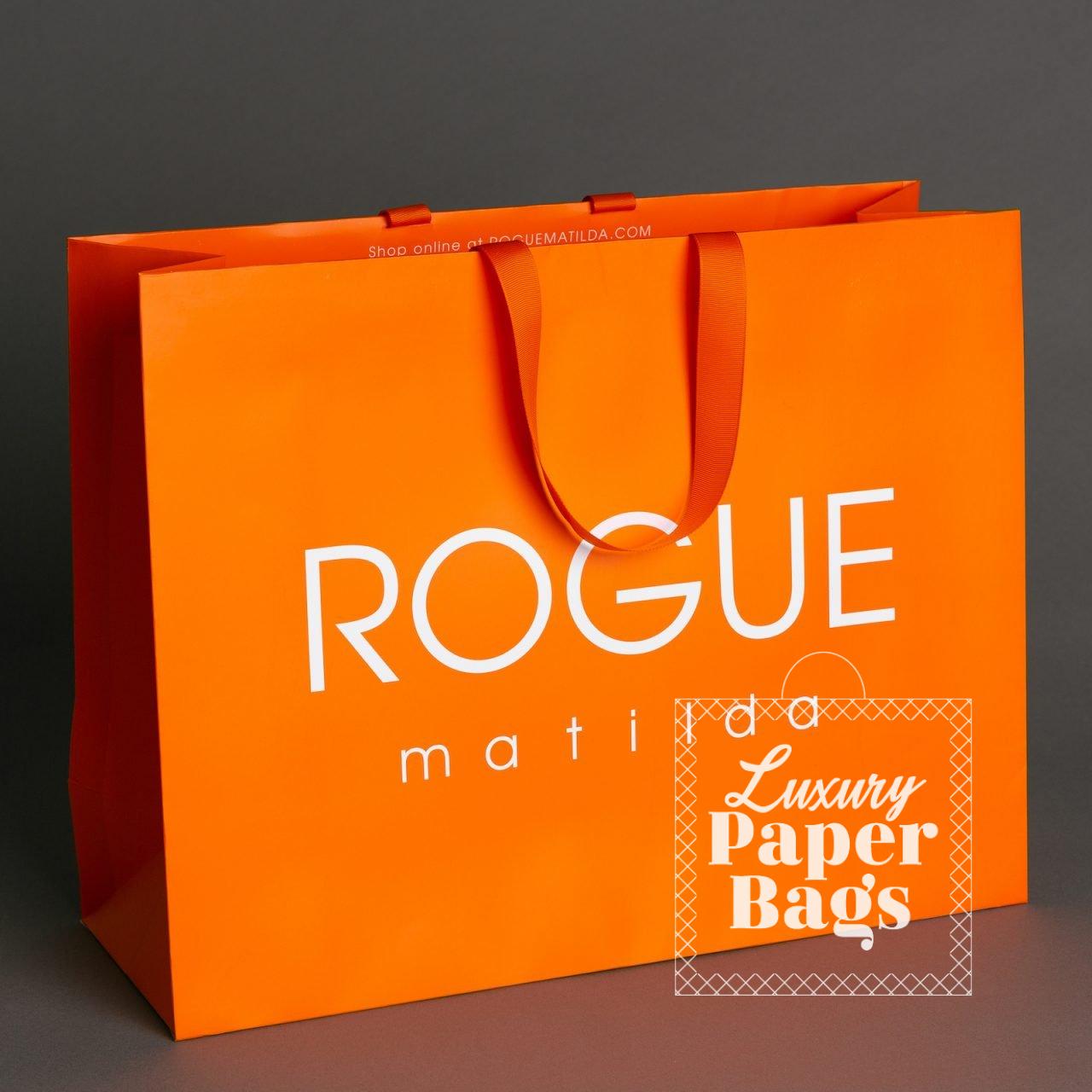 Laminated Paper Bags Range of Finishes Luxury Paper Bags